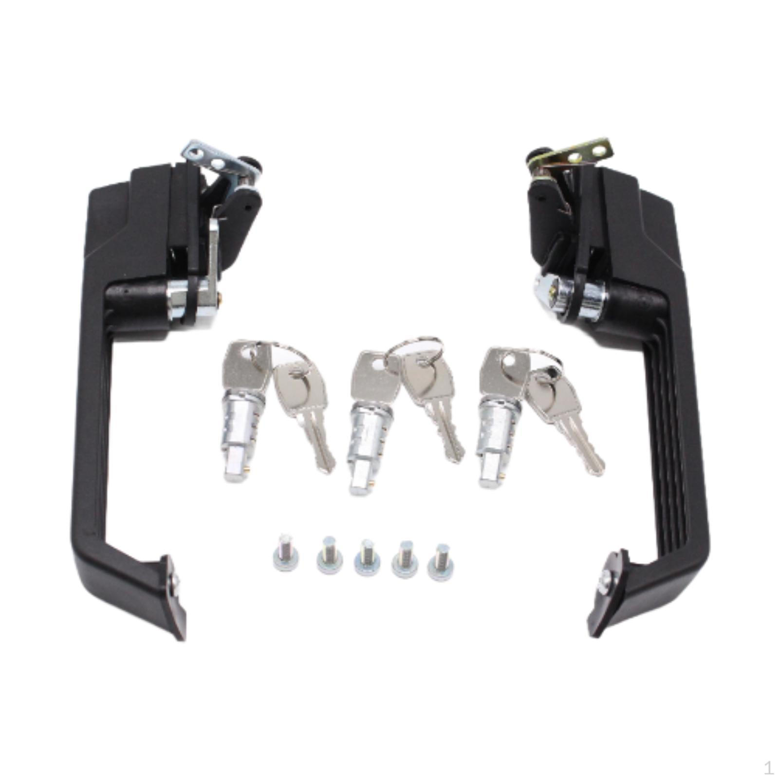 

2Pcs Front Door Handles Repair Kit DA3345 for Accessory