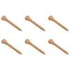 50pcs Golf Tees Professional Strong Replacement Wooden Golfing Tees for Golf Accessories