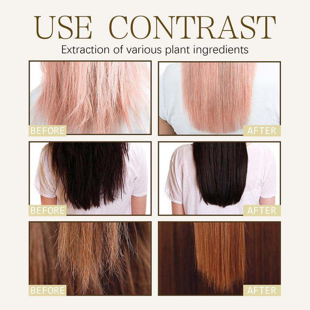 Keratin Haarserum, 2,71 fl oz, Natürliche Pflanzenextrakte, Anti-Frizz Pflegendes Haar(80ml)