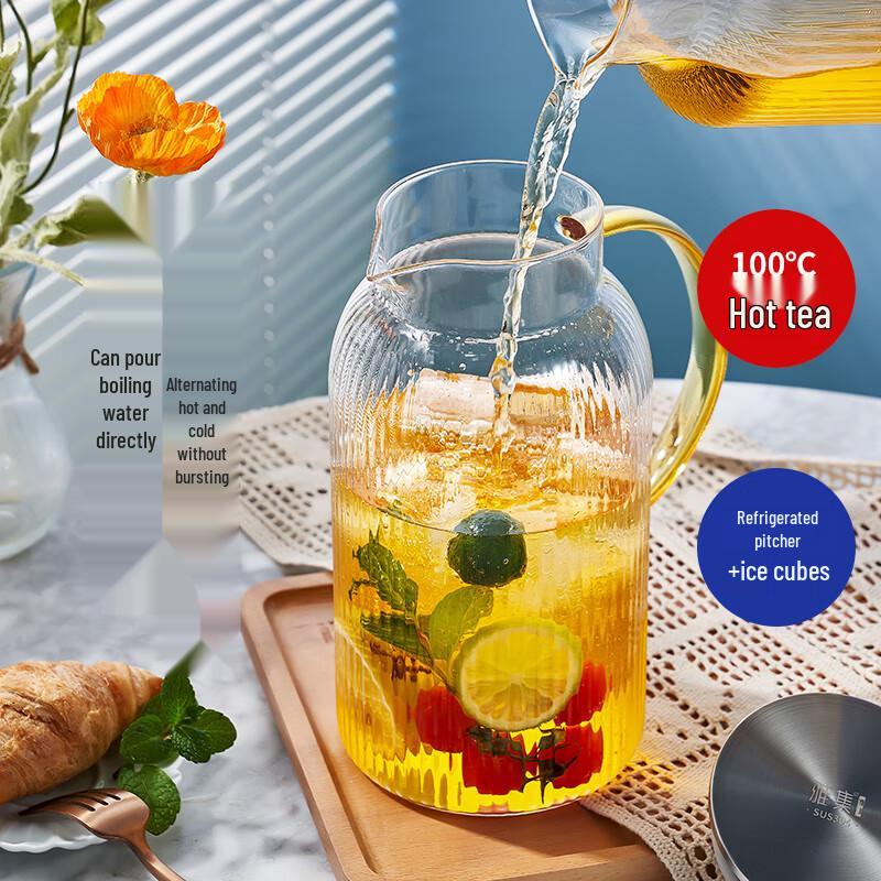 Yaji High-Temperature Resistant Glass Pitcher