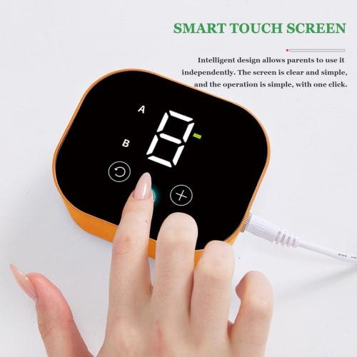 ASHLGQB Hand Rehabilitation Robot Gloves, Stroke Recovery Device, Adjustable Strength, Rechargeable Right and Left Hand Finger Rehabilitation Trainer