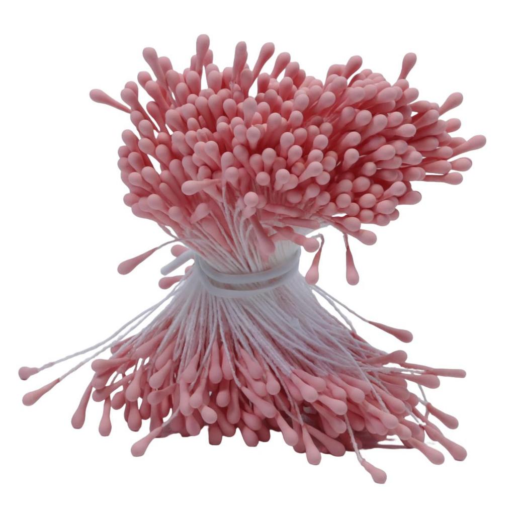2mm 390 Root Matte Heart Flower Simulation, Eco-Friendly Rose Lily Stamen