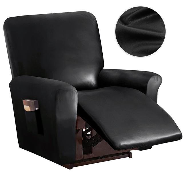 Sofahoes Water- en Oliebestendig Elastisch PU-Stof Hoge Kwaliteit Luxe Moderne Stijl Beschermhoes Voor Huis Hotel 1 Seat