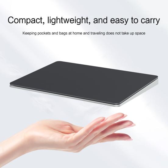 Bezdrátový touchpad kompatibilní s Bluetooth Ultratenký ovládání gesty Kompaktní design Přenosný multifunkční touchpad pro notebook tablet