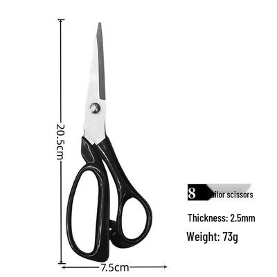 Abay 8-inch Stainless Steel Fabric Scissors (10-Pack)