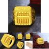 Distinctive Simple Design Brass Gold Plated Abacus Ring For Trendy Gift Ideas