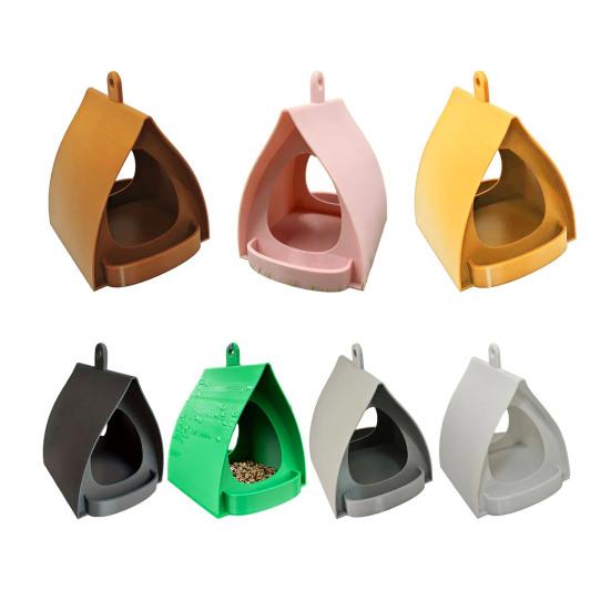 Hanging Bird Feeder Large Capacity Outdoor Bird Feeder Birdhouse Garden Bird Feeder for Sparrow Finch Balcony Yard Porch