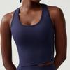 European and American I-Shaped Beauty Back Sports Vest Mesh Breathable Yoga Bra High Strength Shockproof Running Fitness Bra Women