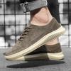 Britischen Stil Aus Echtem Leder Männer Schuhe Trend Bequeme Casual Schuhe Outdoor Männer Turnschuhe Mokassins Männer Wohnungen Schuhe