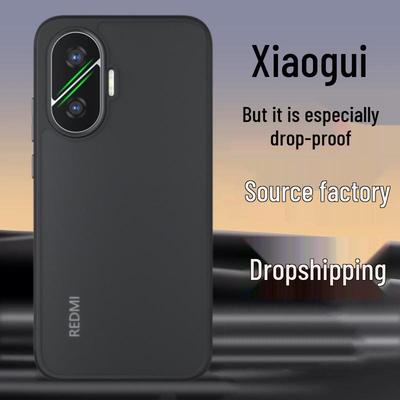 Xiaomi POCO F7 Silicone Drop-Proof Full Coverage Transparent Magnetic Phone Case