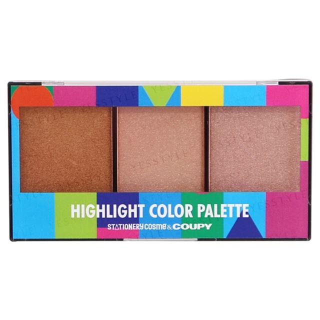 crea modo - СТАЦИОНАРНЫЕ ПРИНАДЛЕЖНОСТИ COSME Палитра хайлайтеров Coupy