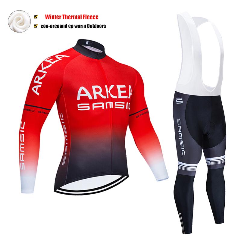 MTB Bike Clothes Maillot Ropa Ciclismo Invierno Bicycle Thermal Fleece Cycling Clothing 2026 Winter Warm Cycling Clothing Set