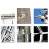 Metal Zip Ties 304 Stainless Steel Cable Tie Heavy Duty Self-Locking Strap Ties Multi-Purpose Metal Exhaust Wrap Lock