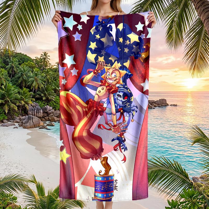 Sundrop Moondrop Fashion Beach Towel: Ideal for Summer Adventures Soft, absorbent and quick drying suitable for swimming and bathing