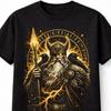 Odin Viking Norse Mythology Raven Warrior Unisex TShirt