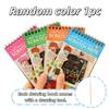 Scratch Graffiti Book DIY Cartoon Sketch Book Colorful Scratch Painting Surprise Coating Magic Book