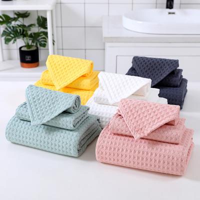 Safe Body Towel Comfortable Widely Use Lightweight Thin Comfortable Easy Drying Body Bath Towel for Families