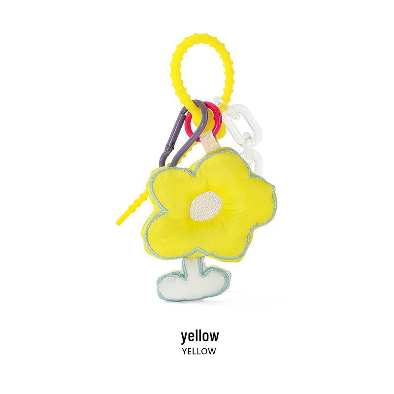 

Exquisite Ma Huang SP-8 Flower Plush Bag Charm & Pendant