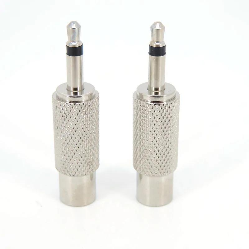 Jack 3.5mm Mono Male Plug to RCA Connector Female Jack High Quality RCA Jack Extension Adapter Audio 3.5mm
