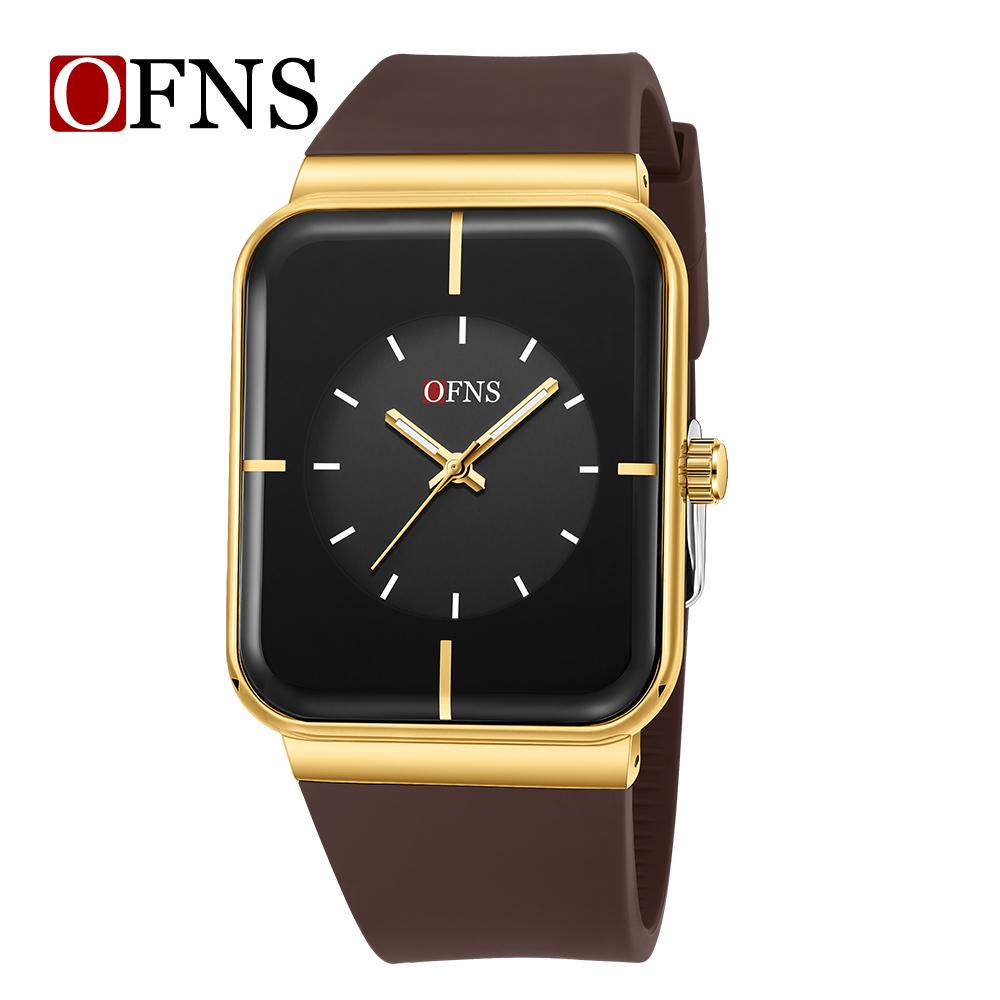 Fashion Ofns 1538 Sport Men Women Watch Top Brand Luxury Business Waterproof Male Clock Quartz Original Lady Wristwatch Gift
