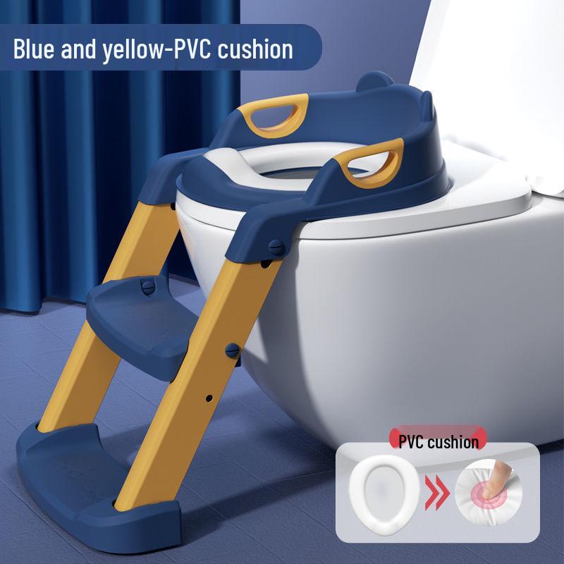 Children's Toilet Training Seat with Ladder and Footstool