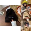 Elegant Stylish And Womens Knit Beanie Warm Cotton Hat With Trendy Design Letter