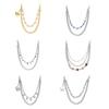 Double Twist Chain Angel Heart Pendant Pants Chain Functional Belt And Bag Chain For Stylish Outfits And Casual Wear