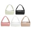 Women PU Leather Clutch Bag Solid Female Cylinder Tote Phone Small Purse Handbag