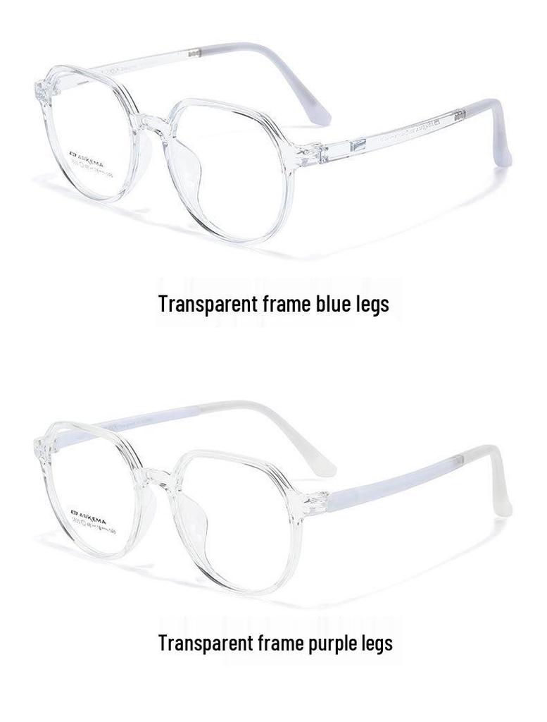 Ultra-light TR90 Transparent Fashionable Multi-color Youth Eyeglass Frames