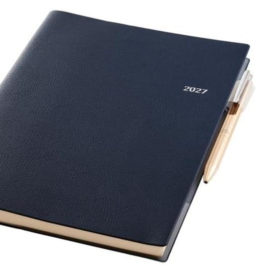 Nolty Planner 2027 B5 Vertical Ecru Navy 6141 (Starts December 2026)
