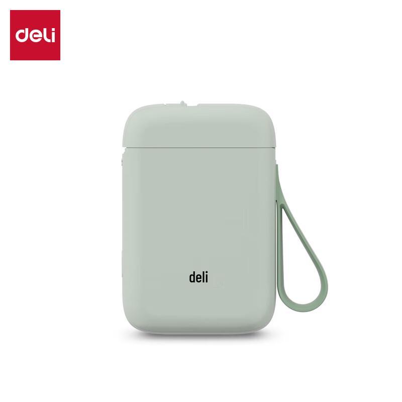 Deli Q1A Portable Bluetooth Thermal Label Printer CN Plug (adapter Included)