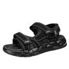 Fashion Designer Men's Sandals Breathable Casual Shoes Outdoor Non-slip Beach Sandals 2024 Platform Elevating Men's Shoes