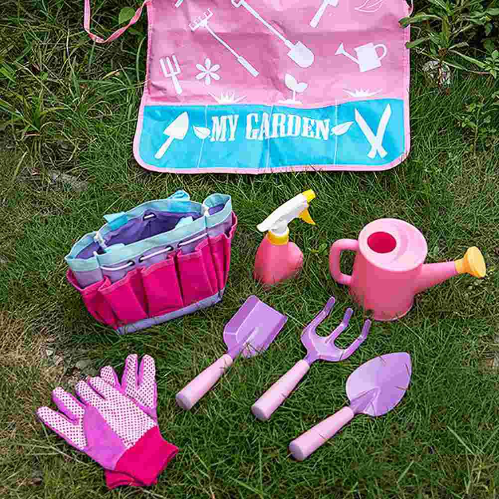 Garden Tools Kids Beach for Sand Play Toy Children Gardening Metal Digging Sandbox