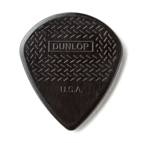 Jim Dunlop 471P3BK Max Grip Nylon Jazz III Black 6-Piece Player's Pack