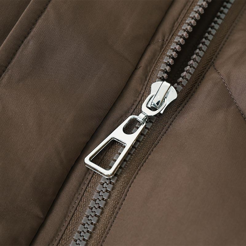 Middle Aged and Elderly Down Jacket Winter Plus Size Cotton Jacket Warm Winter Clothing Casual Down Jacket