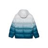 New Era Color Block Casual Hooded Zipper Down Jacket Unisex Jackets 13350918