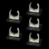 1/5Pcs Punch-free Self-adhesive Pipe Clamp Garden Irrigation Tube Clip Connector Water Tube Holder