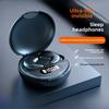 Bluetooth-Ohrhörer zum Schlafen, kabellos, Mini-Seitenschlaf, ultradünn, für Sport, Laufen, unsichtbar, digitaler Bildschirm