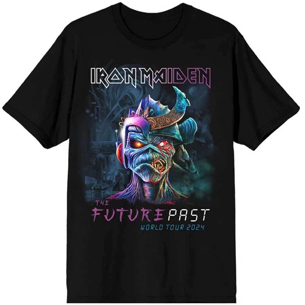 Классическая рок-метал группа футболка Iron Maiden Унисекс футболка: The Future Past World Tour  24 2XL