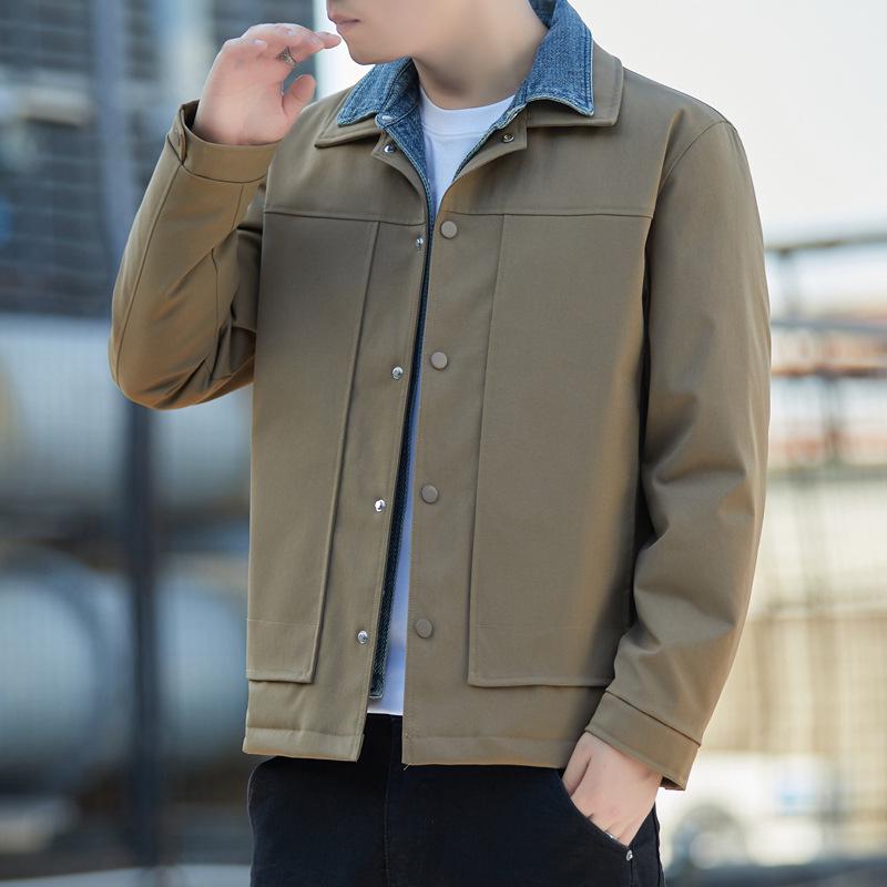 

25 Style Two-Piece Men s White Duck Down Casual Outdoor Anti-Wrinkle Winter Jacket XL