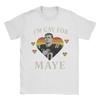 Mens TShirt I Am Gay For Maye Football Drake Maye Novelty Cotton Tee Shirt Short Sleeve  T Shirts Crew Neck Clothes Unique