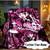 Custom Name High Party Blanket  Ideal Bedding Blanket Perfect for Travel, Camping, Living Rooms, Offices, Sofas, Fan Christmas gift