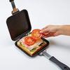 IH Marble Coated Hot Sandwich Pan, Hot Sandwich Maker, Multi-Sandwich Maker, Press Sandwich Maker, Double-Sided Cooking, IH Compatible