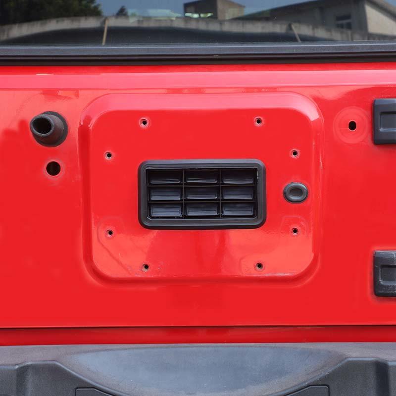 ABS Tailgate Vent Grille Decoration Cover Stickers For Jeep Wrangler JK 2007-2017 Interior Accessories