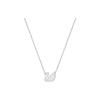 Conic Swan Crystal Pearl Necklace Women Necklace White 5416605