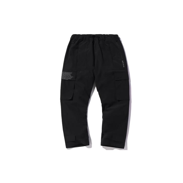 Li Ning CF Knitted Sweatpants Men s Black AYKQ725-1 XXXL