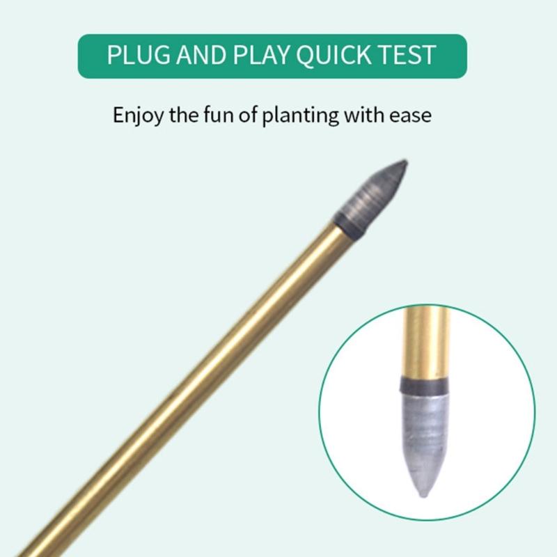 Soil MoistureMeter, 4 In 1 Soil Tester, SoilMoisture/Light/Nutrients/Acidity Meter for Gardenings, Lawn, FarmingS