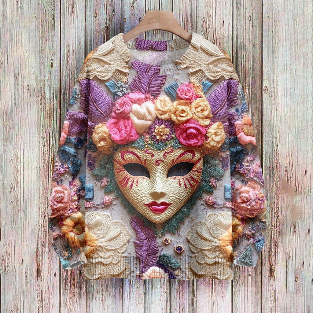 Children's Sweatshirts Boys' And Girls' Knitwear Cute Printed Shirts Round Neck Pullover Tops