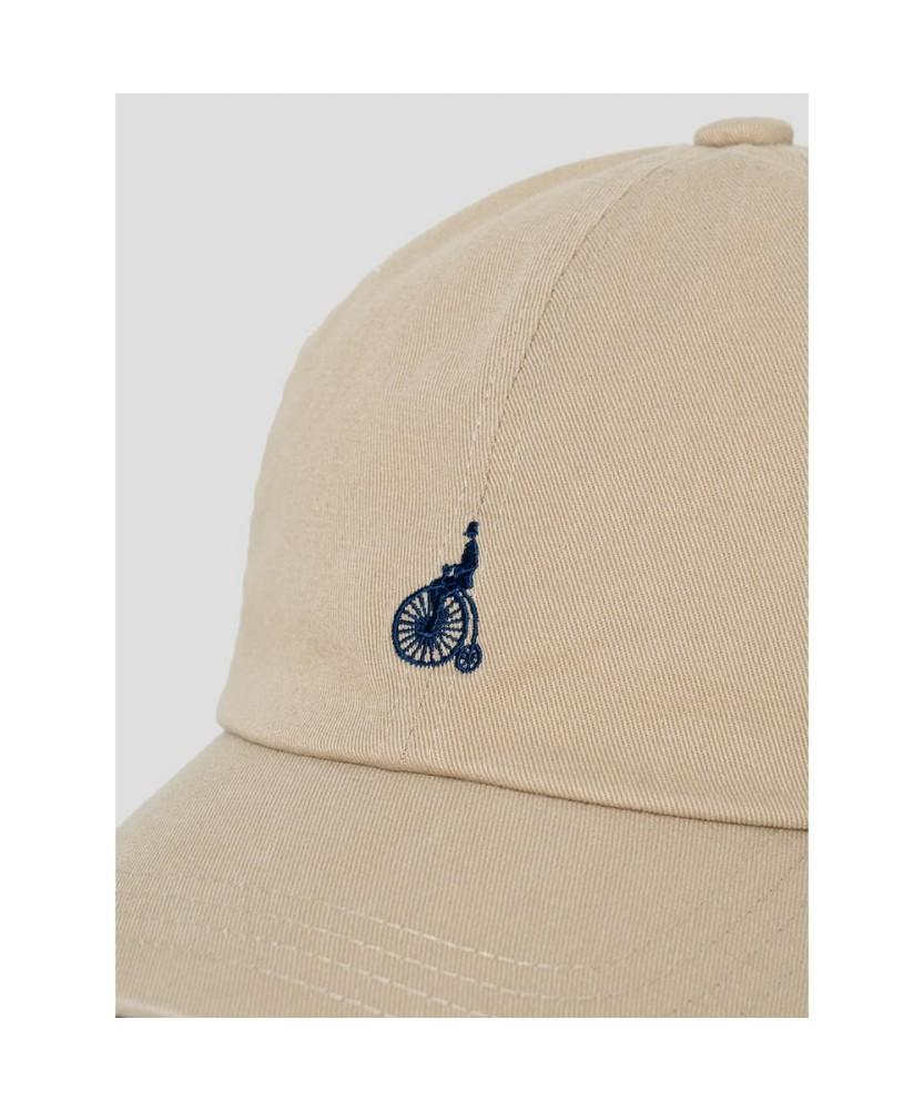 Binpolaegseseoli Cotton Twill Logo Washed Ball Cap - Beige