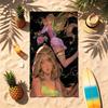 Winx Club (5) Theme Beach Towel Sand Resistant Soft And Comfortable Suitable For The Pool Camping Yoga And Diving A Travel